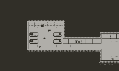 This level is made up of tiles 8 x 8 pixels in size